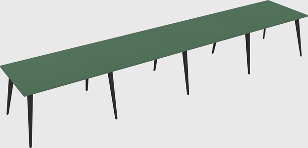 Modern rectangular office desk