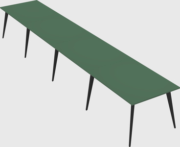 Modern rectangular office desk
