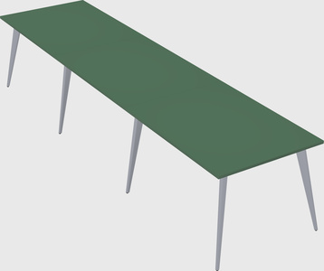 Modern rectangular office desk