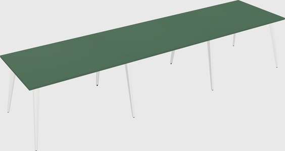 Modern rectangular office desk