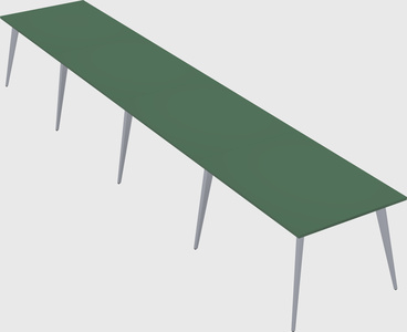 Modern rectangular office desk