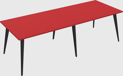 Modern rectangular office desk