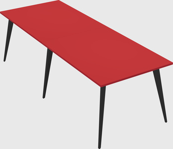Modern rectangular office desk