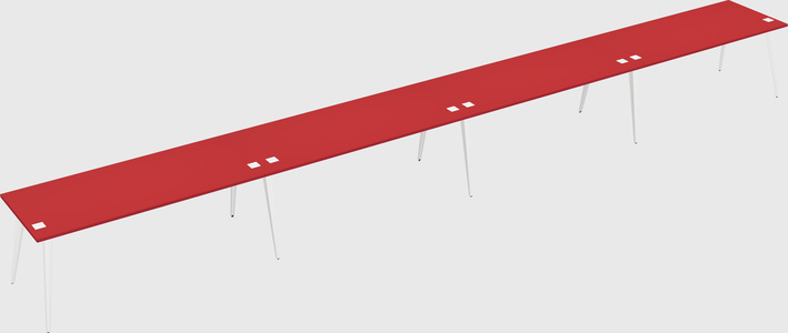 Modern rectangular office desk