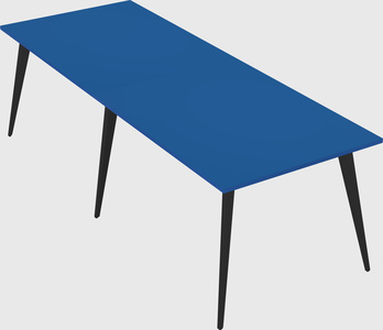 Modern rectangular office desk