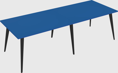 Modern rectangular office desk