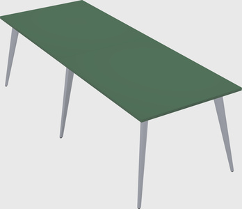Modern rectangular office desk