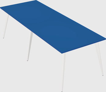 Modern rectangular office desk