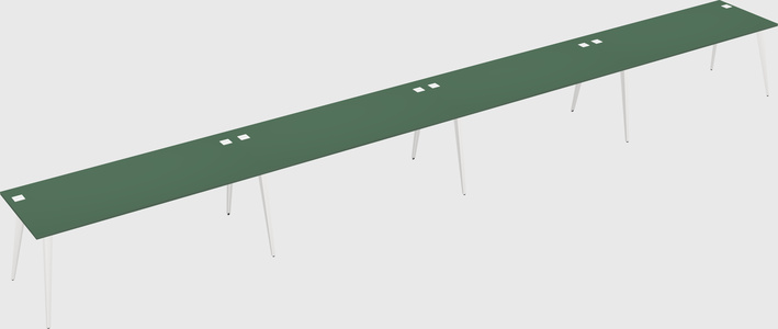 Modern rectangular office desk