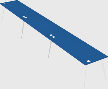 Modern rectangular office desk