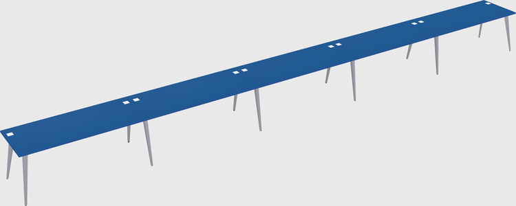 Modern rectangular office desk