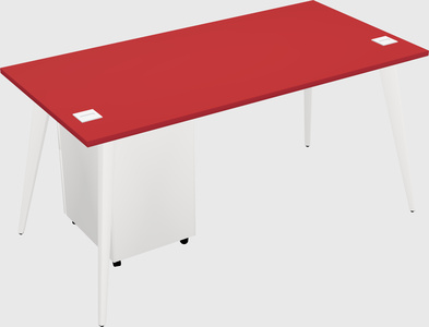 Modern rectangular office desk