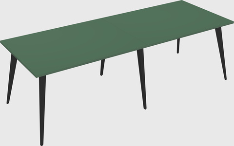 Modern rectangular office desk