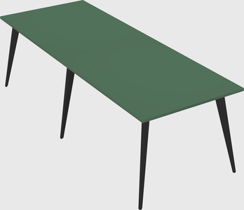 Modern rectangular office desk