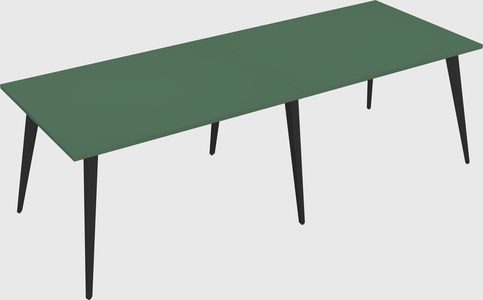 Modern rectangular office desk