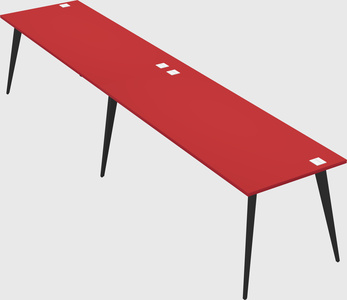 Modern rectangular office desk