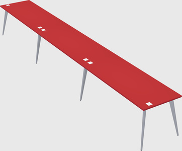 Modern rectangular office desk