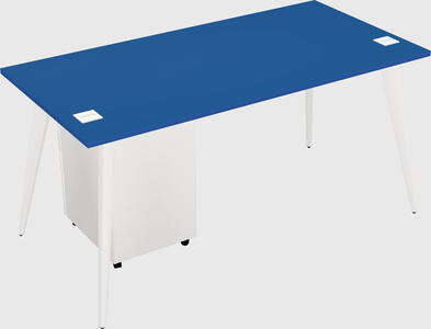 Modern rectangular office desk