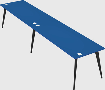 Modern rectangular office desk