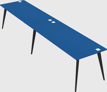 Modern rectangular office desk
