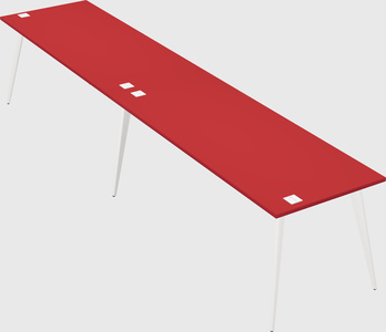 Modern rectangular office desk