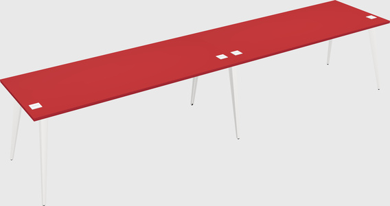 Modern rectangular office desk