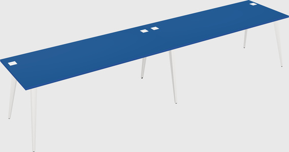 Modern rectangular office desk