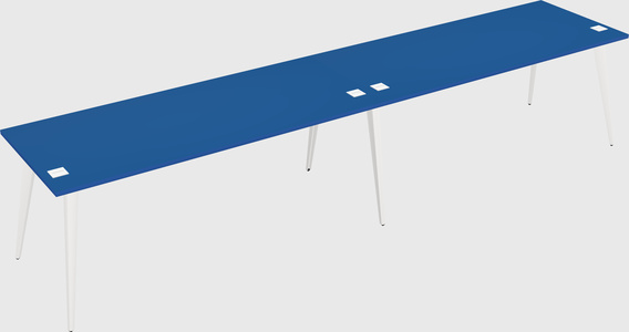 Modern rectangular office desk