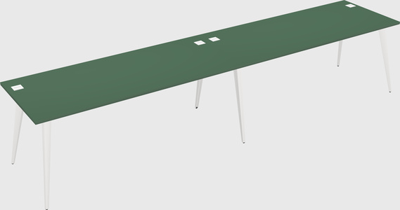 Modern rectangular office desk