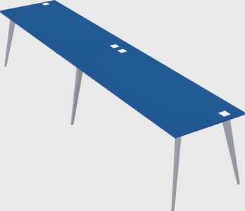 Modern rectangular office desk