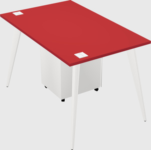 Modern rectangular office desk
