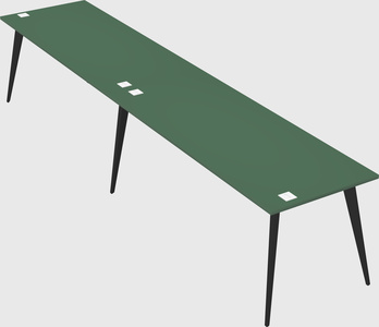 Modern rectangular office desk