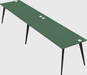 Modern rectangular office desk