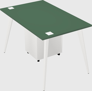 Modern rectangular office desk