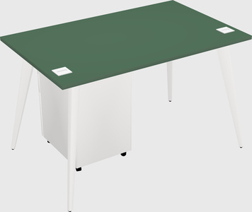 Modern rectangular office desk