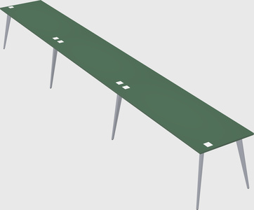 Modern rectangular office desk