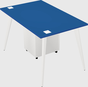Modern rectangular office desk