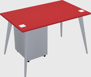 Modern rectangular office desk