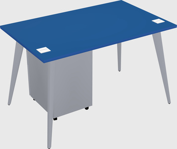 Modern rectangular office desk