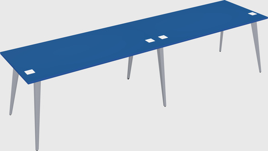 Modern rectangular office desk