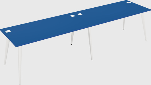 Modern rectangular office desk