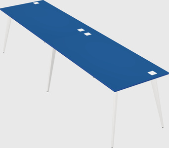 Modern rectangular office desk