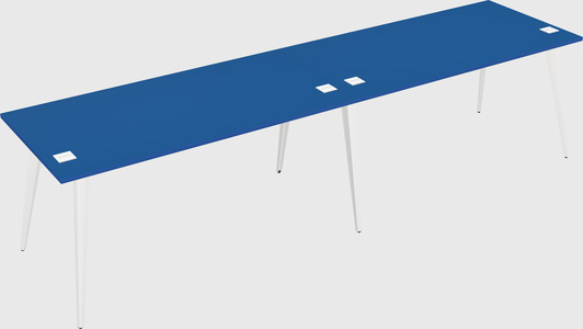 Modern rectangular office desk