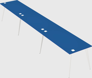 Modern rectangular office desk