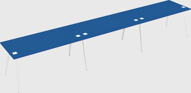 Modern rectangular office desk