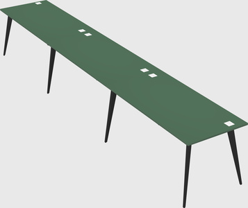 Modern rectangular office desk