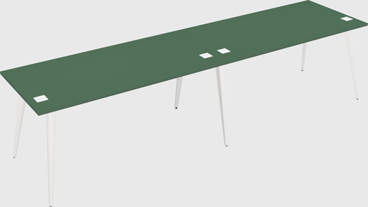 Modern rectangular office desk