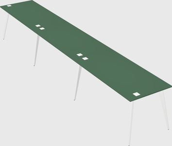 Modern rectangular office desk