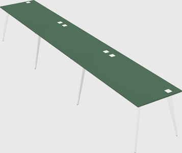 Modern rectangular office desk
