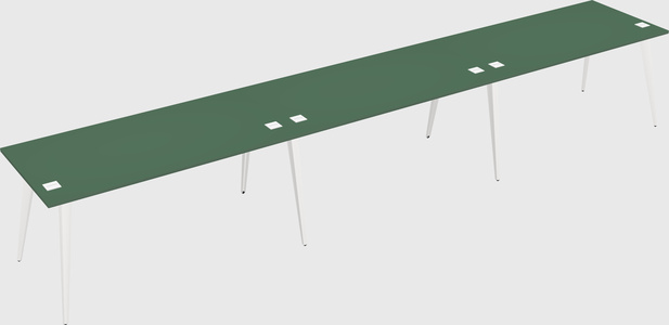 Modern rectangular office desk